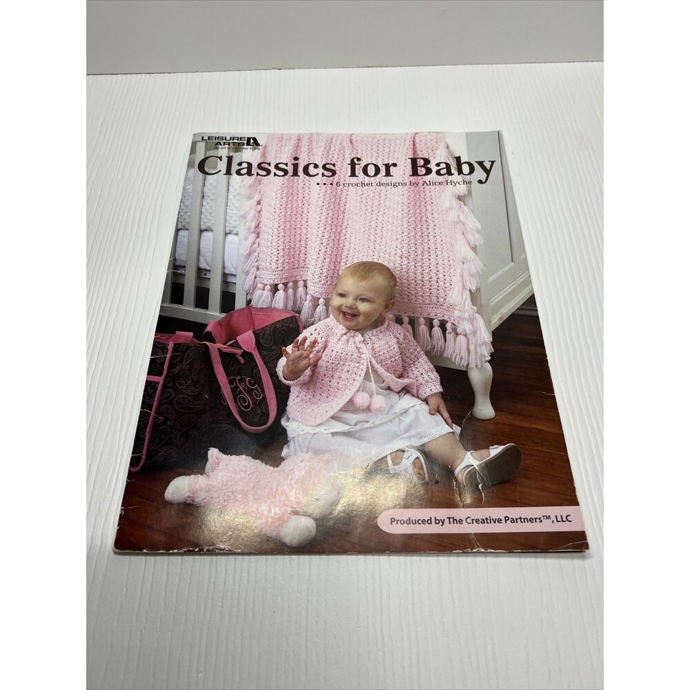CLASSICS FOR BABY︱ AFGHANS︱ SWEATER ︱LEISURE ARTS ︱Alice Hyche︱ CROCHET︱Blanket